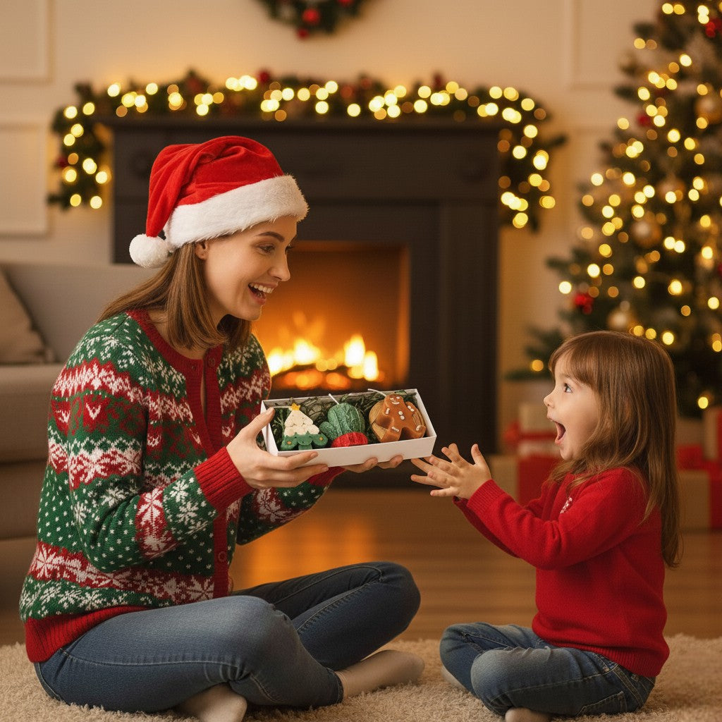 Christmas Candle Set