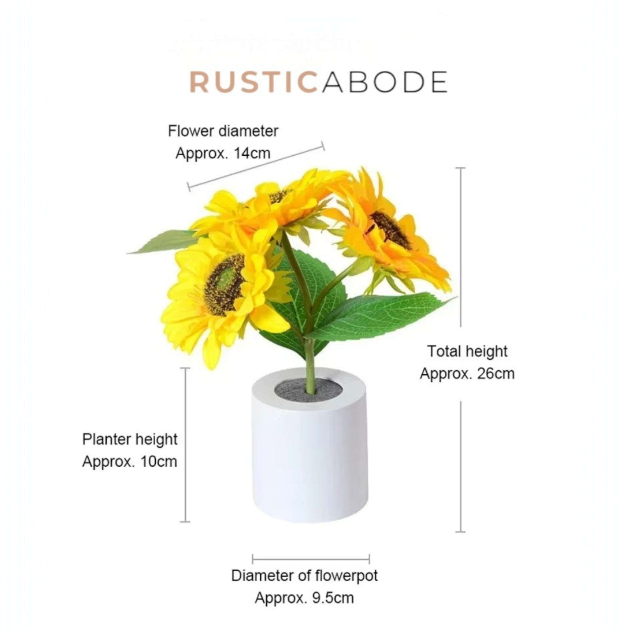 LED Sunflower Table Lamp