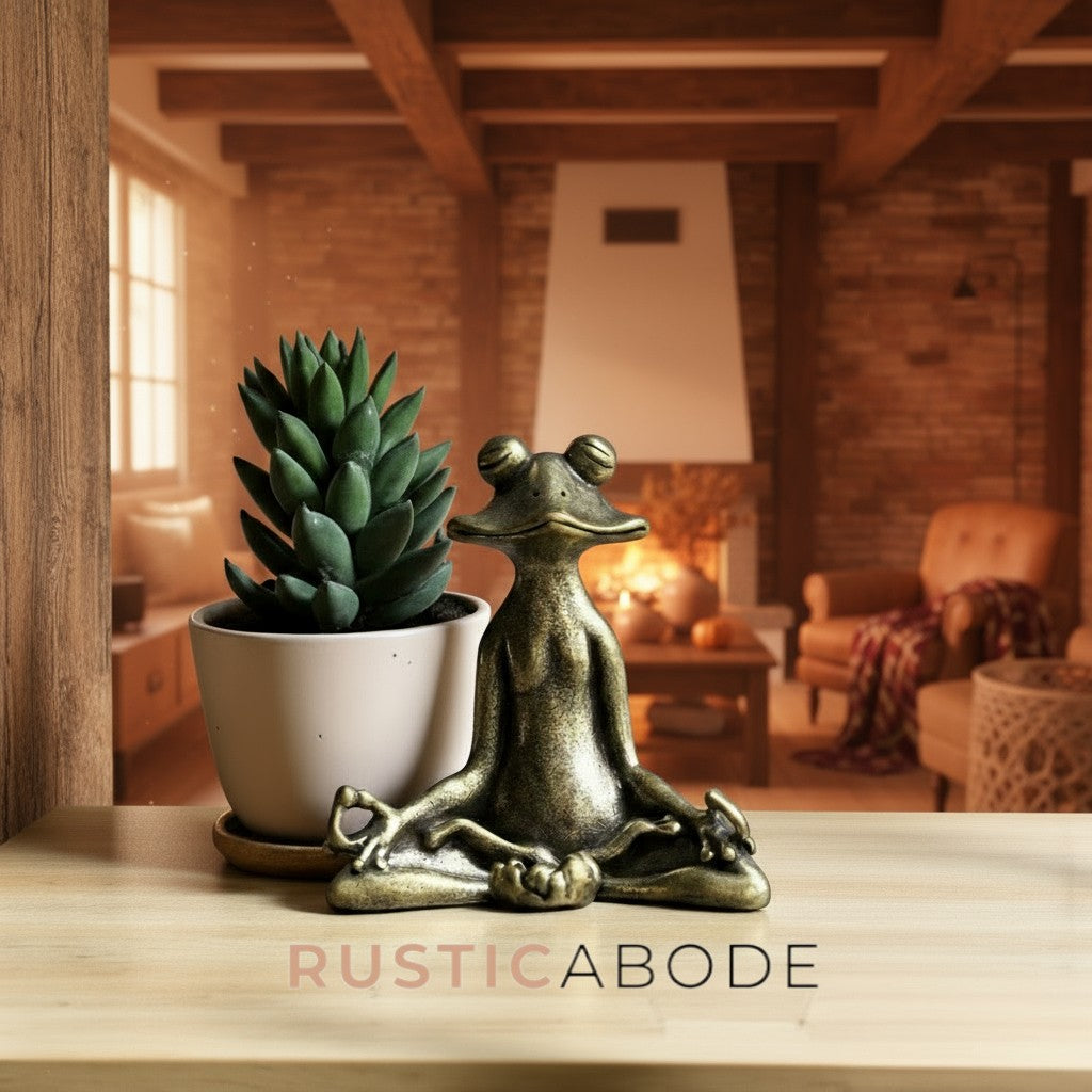 Mini Zen Frog Ornament