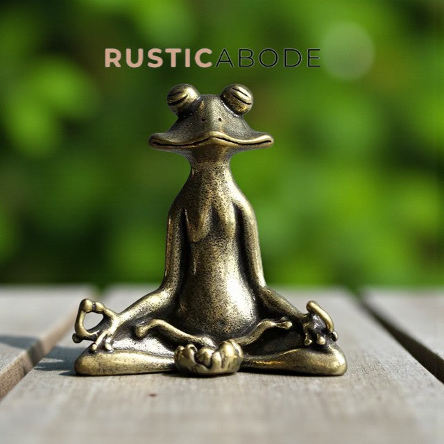Mini Zen Frog Ornament