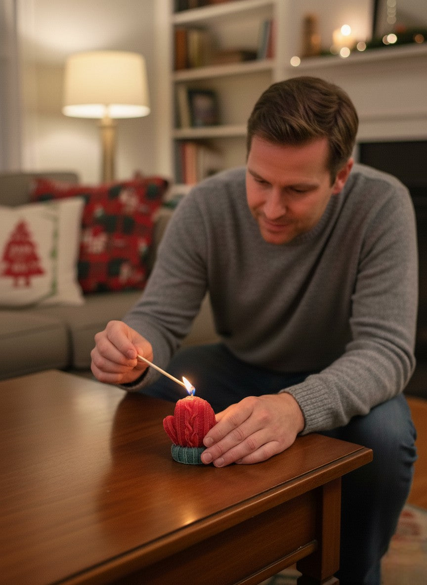 Christmas Candle Set