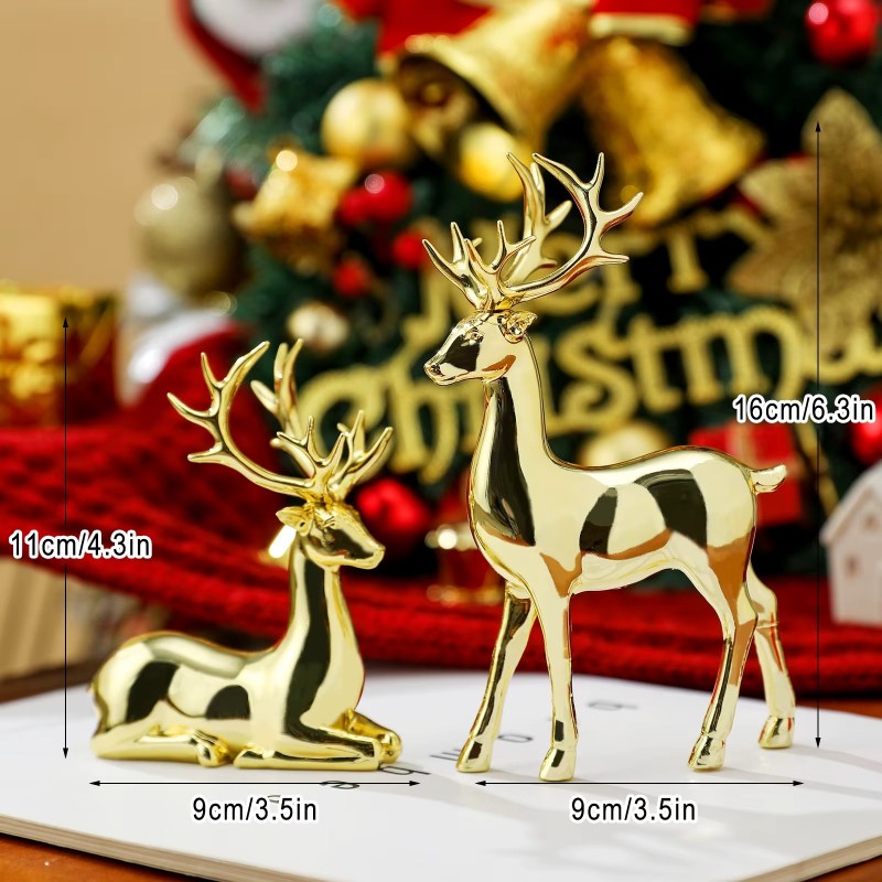 Deer & Fawn Sculptures