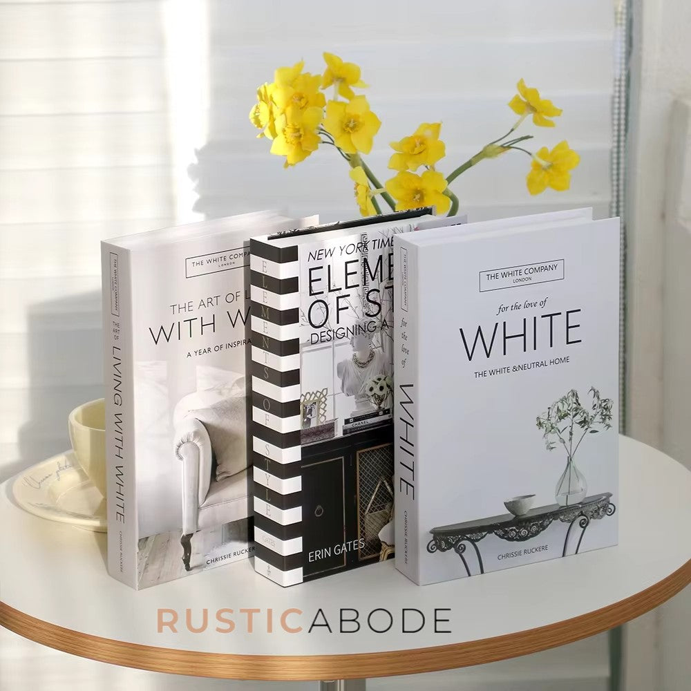 Luxury Prop Home Decor Books