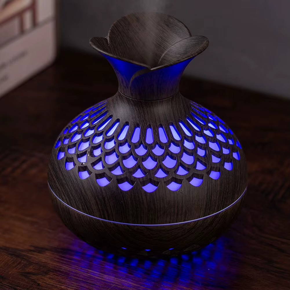 Wood Grain Flower Humidifier
